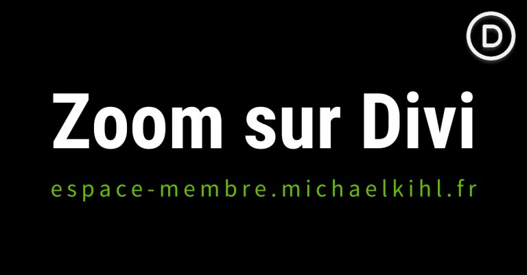 Zoom sur Divi