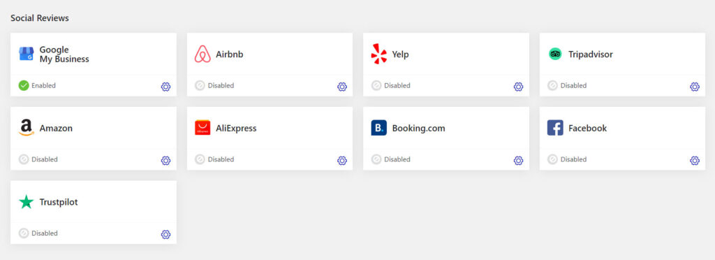 WP Social Ninja review widget displaying customer product reviews on a WordPress store