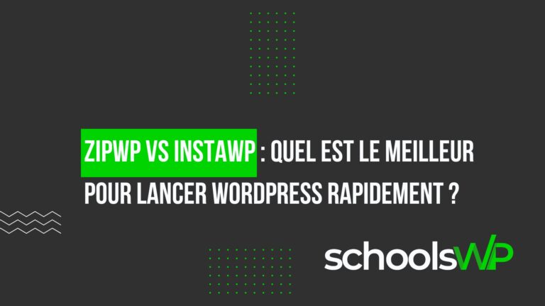 Comparatif ZipWP vs InstaWP pour lancer WordPress rapidement