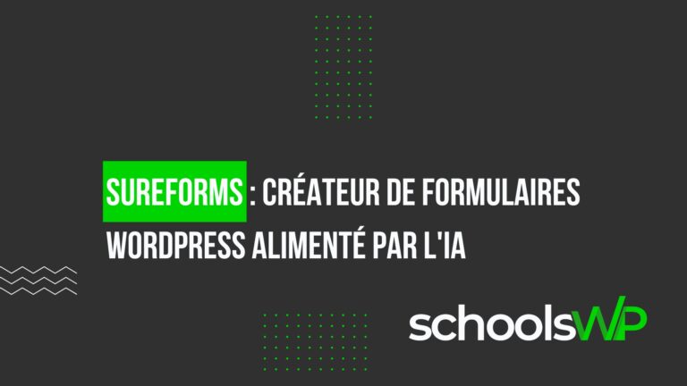 SureForms - Créateur de formulaires WordPress alimenté par l'IA