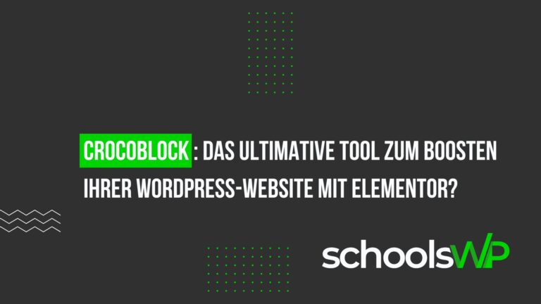 crocoblock wordpress website elementor boost Crocoblock & Elementor: WordPress-Power für dein Projekt