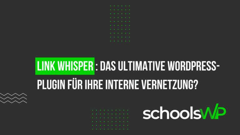 link whisper wordpress plugin interne vernetzung Link Whisper WordPress-Plugin zur Optimierung interner Verlinkungen