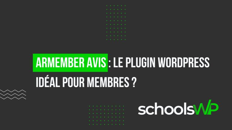 ARMember avis 2025 – plugin WordPress d’adhésion pour créer un espace membre complet et gérer abonnés, paiements et contenus.