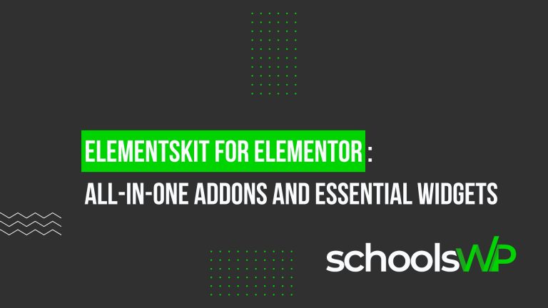 ElementsKit for Elementor 2025 – all-in-one WordPress addons and widgets – schoolsWP