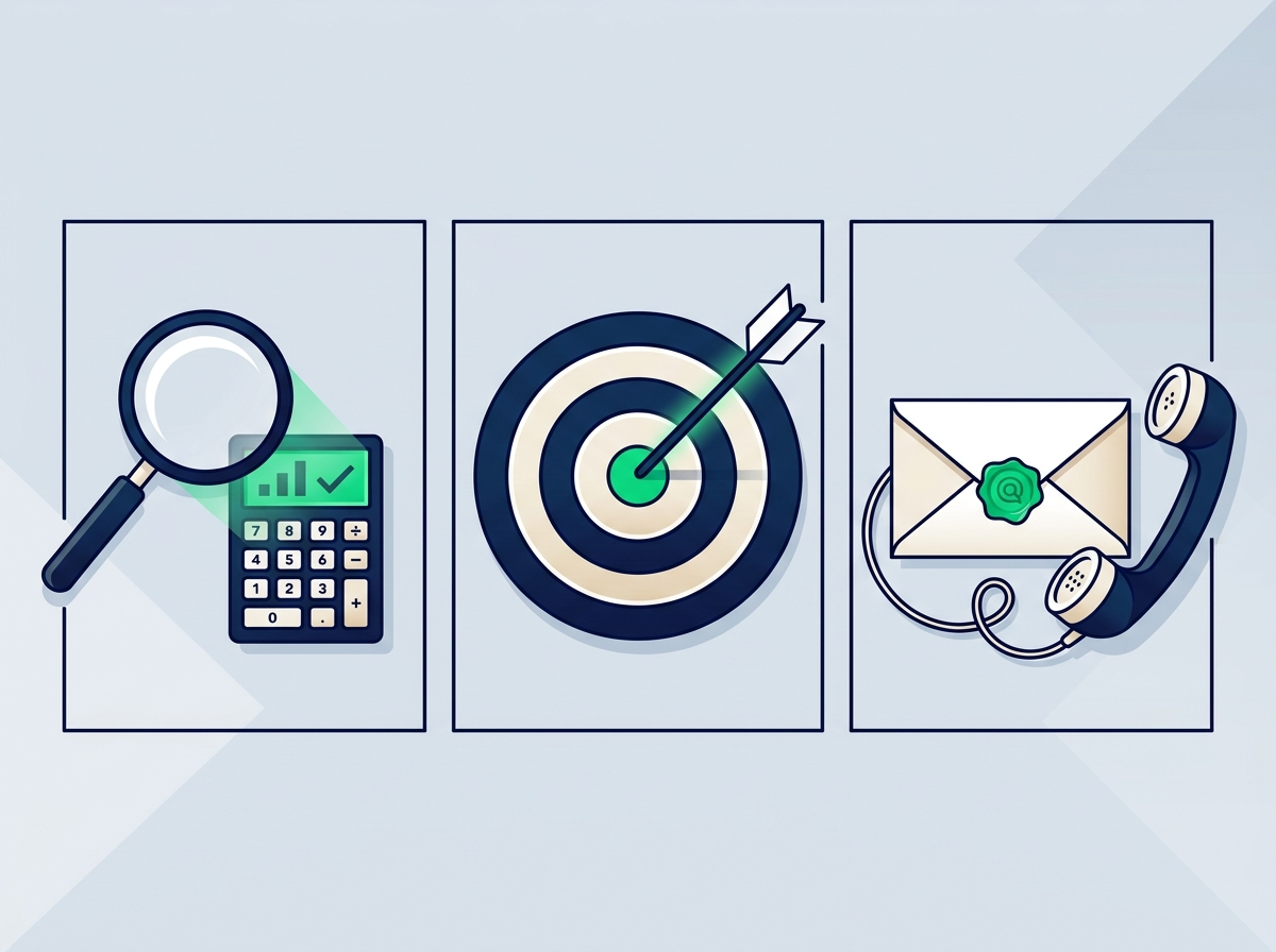 Audit de rentabilité, repositionnement premium et choix entre email ou appel pour augmenter ses tarifs