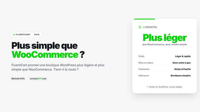 FluentCart alternative WooCommerce - schoolsWP