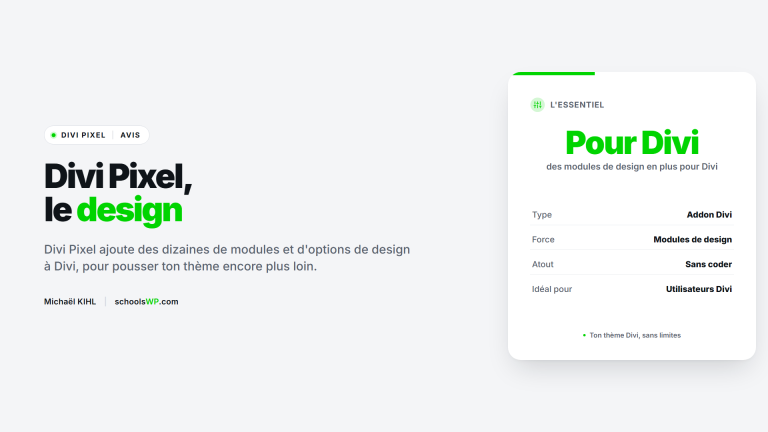 Avis Divi Pixel : le plugin de design pour Divi