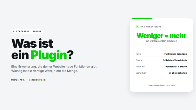 WordPress-Plugin: eine Erweiterung, die Funktionen hinzufügt, sorgfältig zu wählen (offizielles Verzeichnis, Verlässlichkeit, Sicherheit)
