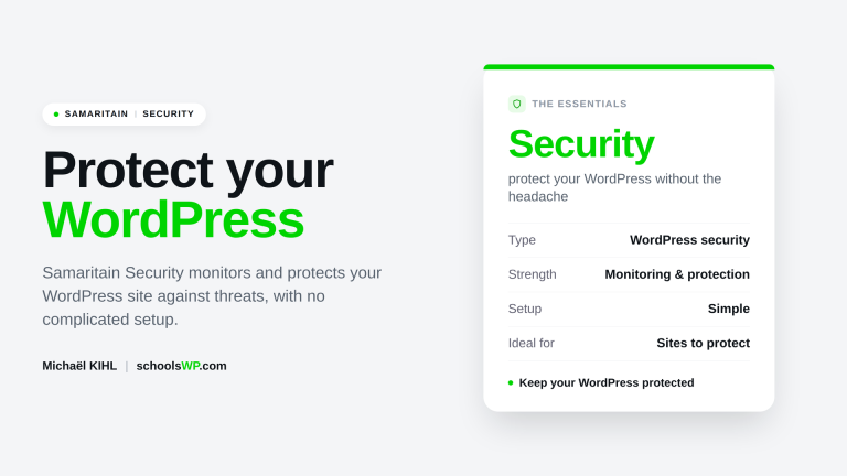 Samaritain Security review - WordPress security plugin to protect and harden your WordPress site in 2026